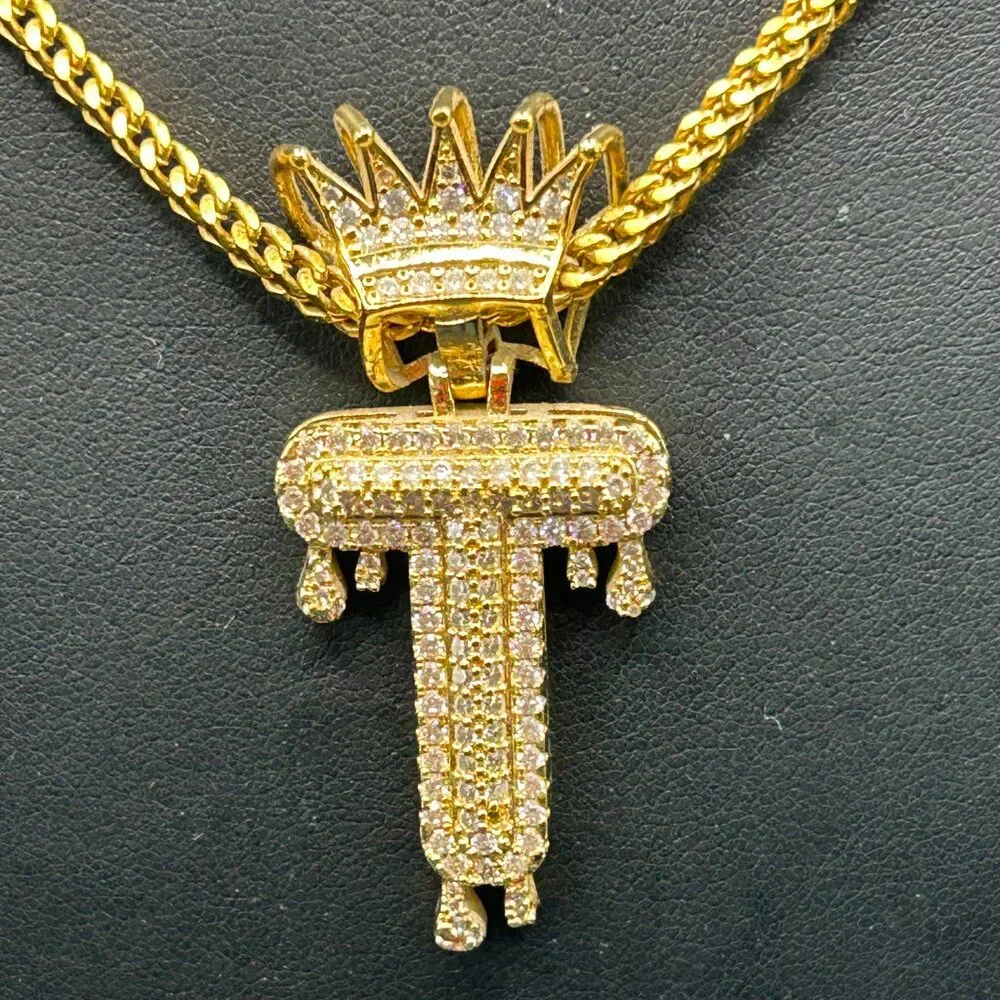 Hermosa Letter T Necklace - Picture 2 of 3